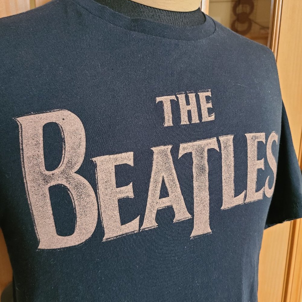 The Beatles Size (2XL) 100% Cotton Black T Shirt - Picture 2 of 6